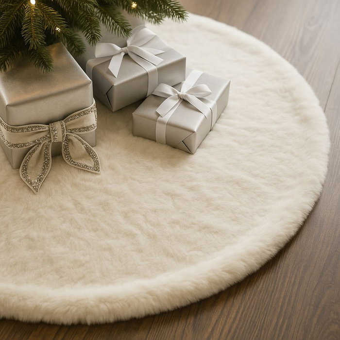 Aberto Design Yilbasi Alfombra Blanca 150 x 150 cm